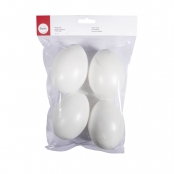 Oeufs en plastique 10cm 4 pièces