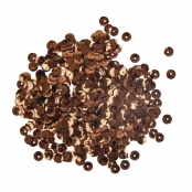 Sequin bombés 6mm Marron 4000 pièces