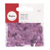 Sequin lisses 6 mm Rose ancien 1000 pièces