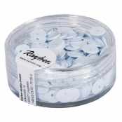 Sequin lisses 6mm Blanc 7g