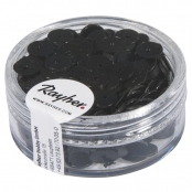 Sequin lisses 6mm Bleu foncé 7g