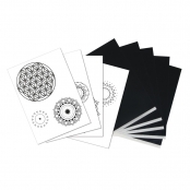 Papier de transfert avec Modèle Mandalas 5xA4