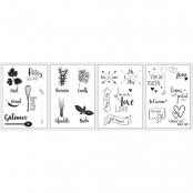 Papier de transfert avec Modèle L\'amour et la cuisine 5xA4