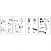 Papier de transfert avec Modèle Love and Kitchen 5xA4