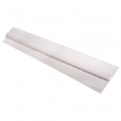 Papier crépon Blanc 250x50cm 1 rouleau
