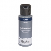 Peinture pour tissu Gris foncé 59ml