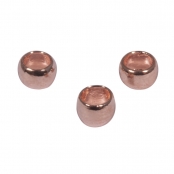 Perles à écraser (plombs) 2 mm Or rose 35 pièces