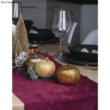 33489000 - 4006166281389 - Rayher - Pommes en polystyrène avec tige, 7x7x6cm+8x8x7cm, 2 pces - 6