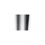 Poudre de paillettes fine Noir Blanc Gris