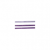 Rubans en satin Violet 3mm 3 Rouleaux de 6m