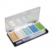 Aquarelle Watercolour Métallic 5 couleurs avec pinceau