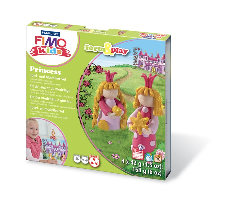 Kit Pâte Fimo Kids Princesse 8034.06 ly - Fimo référence 262275