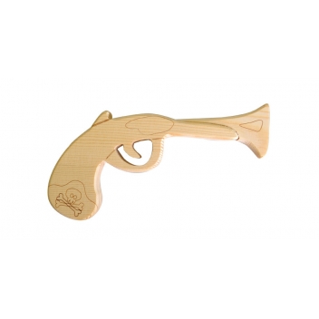 14001762 - 5414135041480 - Artémio - Pistolet de pirate en bois