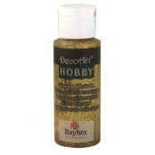 Peinture acrylique Premium Doré brillant pailleté 59 ml