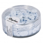 Sequin lisses 6mm Blanc 7g