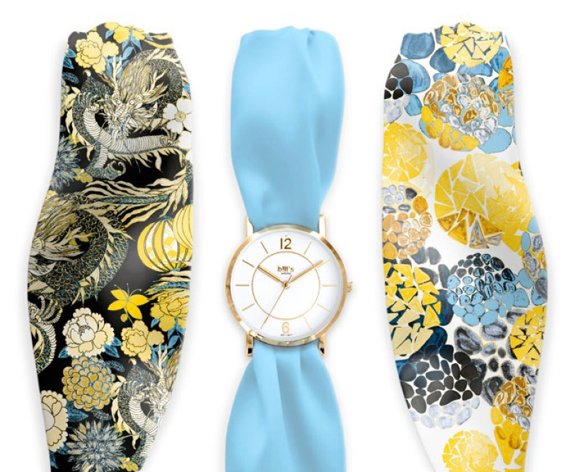Montre sales bracelet satin
