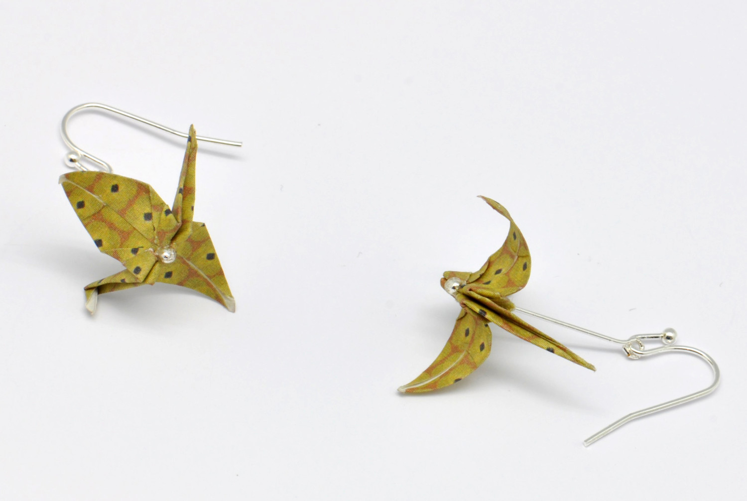 Origami Bird Earrings