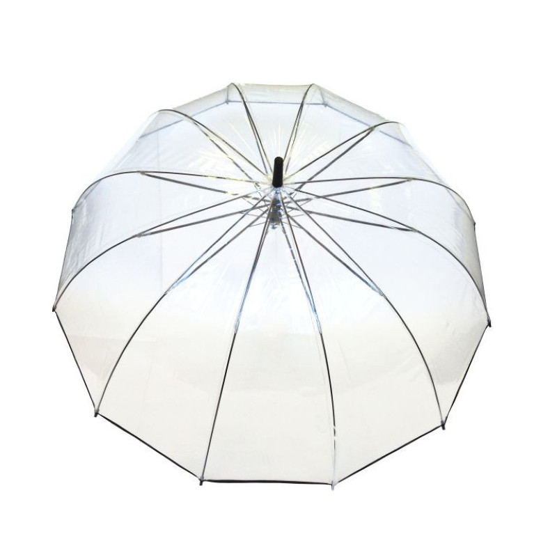 Parapluie Résistant au vent Transparent - Smati référence BUL1312